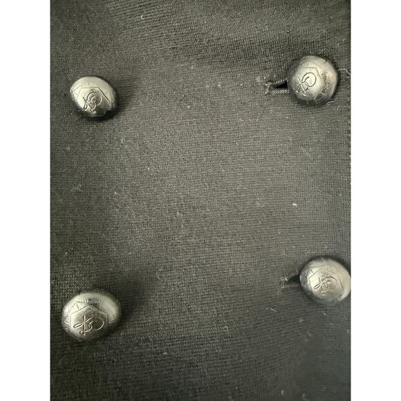 Proenza Schouler Black Wool Double-Breasted Blazer – Size 10 High end designer - Picture 4 of 10